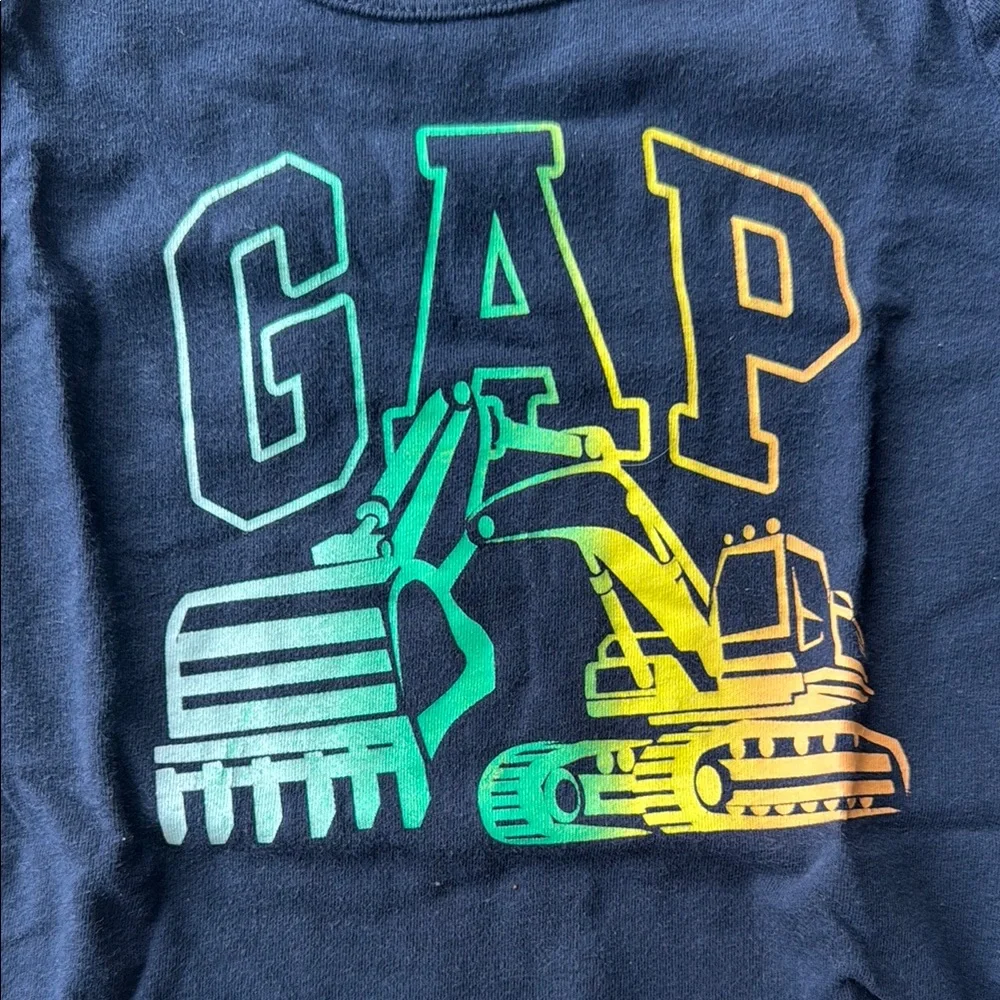 Baby Gap Brannan’s Favorites Excavator Tee - size 2T - Picture 2 of 9